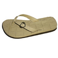 Adhesive EVA Flip Flops Slipper w/ Heart Accent